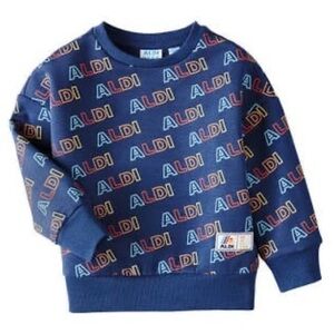 Aldi Print Children's Pullover S (6-7)